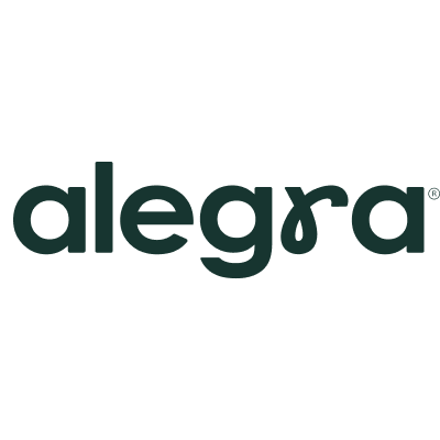 logo alegra verde
